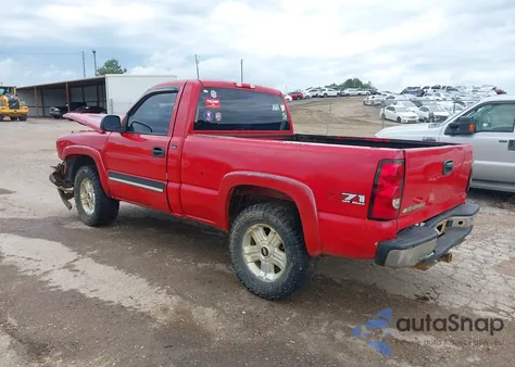 2006 Chevrolet Silverado 1500 Lt1 из США, поврежденный, VIN 3GCEK14Z56G171281